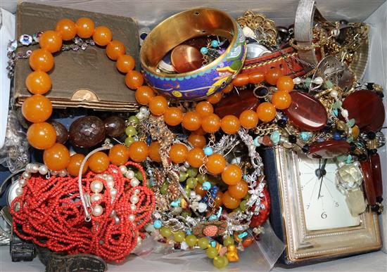 A quantity of assorted jewellery, watches, silver etc.